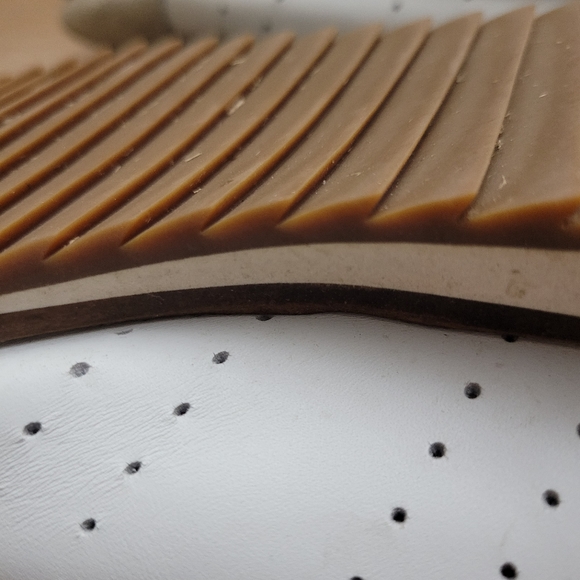 Banana Republic Thane Leather Trainer Sneaker White Leather Sz. 10M - Picture 7 of 16